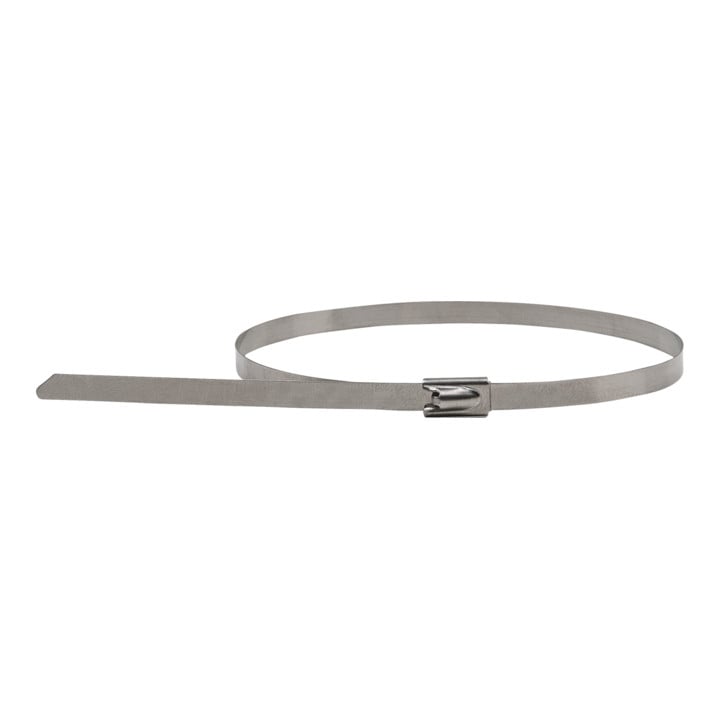 Serre-câbles en inox avec fermeture à bille, 4,6x200 mm, 100 pièces