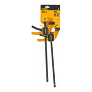 DEWALT Serre-joint à une main Medium 6IN Pack de 2 60kg Force de serrage DWHT0-83149-5