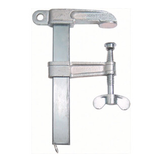 Serre-joints de soudage 400 A 160 mm avec écrou papillon SCHMICO