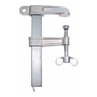 Serre-joints de soudage 600 A 168 mm avec écrou papillon SCHMICO