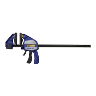 Serre-joints « une main » Quick Grip XP ouv. de clé 1250 mm col de cygne 92 mm é