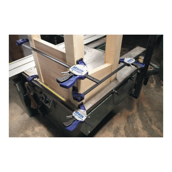 Serre-joints « une main » Quick Grip XP ouv. de clé 1250 mm col de cygne 92 mm é