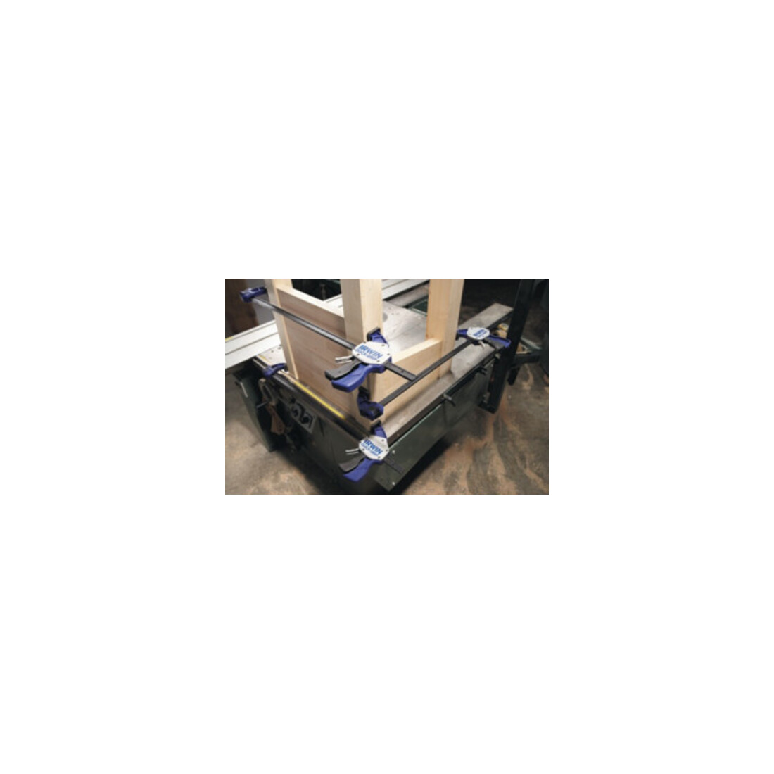 Serre-joints « une main » Quick Grip XP ouv. de clé 450 mm col de cygne 92 mm éc