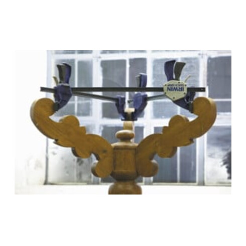 Serre-joints « une main » Quick Grip XP ouv. de clé 600 mm col de cygne 92 mm éc