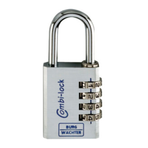 Serrure à combinaison Burg-Wächter Combi 90 20 CHROMO SB avec 3 galets