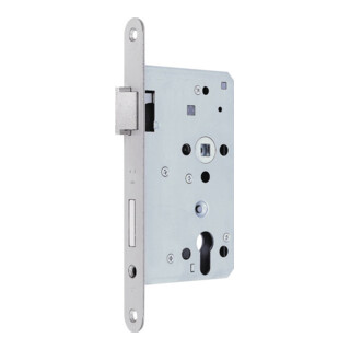 BKS serrure anti-panique à mortaise 1201 fonction de passage D, acier inoxydable