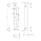 Serrure d'angle VA Angle B.20xL.170mm Largeur rd.jambe 20mm DIN L/R