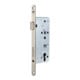 Serrure de porte avant à mortaiser 0024 PZW 22/65/92/10mm DIN L argent ktg.