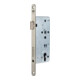 Serrure de porte avant à mortaiser 0024 PZW 24/65/92/10mm DIN L argent rd