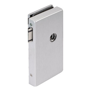 Serrure de porte en verre OFFICE Classic LM LM Dark Niro UV DIN re.