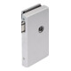 Serrure de porte en verre OFFICE Classic LM LM Dark Niro UV DIN re.-1