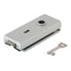 Serrure de porte en verre STUDIO Classic LM LM argent anodisé BB DIN L/R-1