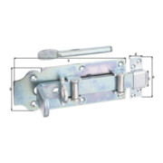 Serrure de porte stable L.200mm B.80mm STA galv. jaune galvanisé GAH