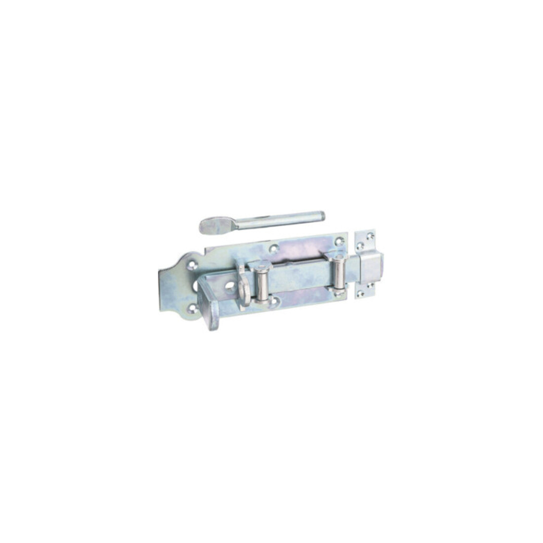 Serrure de porte stable L.200mm B.80mm STA galv. jaune galvanisé GAH