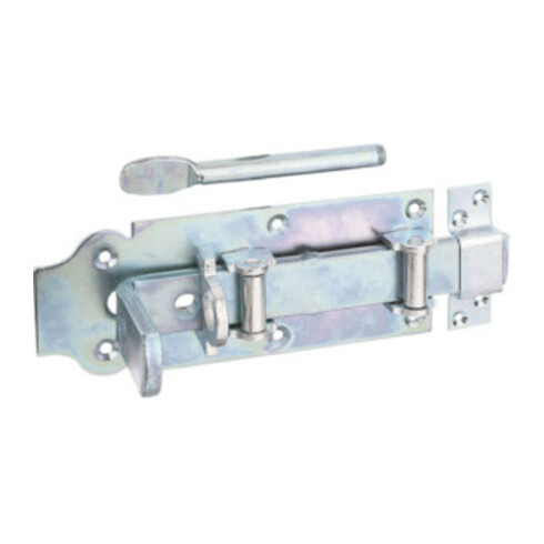 Serrure de porte stable L.200mm B.80mm STA galv. jaune galvanisé GAH