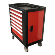 Servante d’atelier | 7 tiroirs, 1 porte latérale | avec 197 outils BGS Do it yourself-2