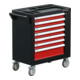 Servante d’atelier | 7 tiroirs | 1 porte latérale | vide BGS Do it yourself