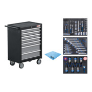 BGS Servante d’atelier 7 tiroirs avec 215 outils-1
