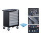 Servante d'atelier BGS 7 tiroirs, avec 215 outils