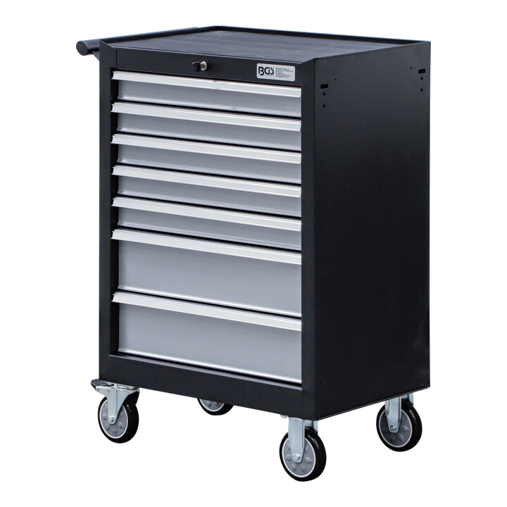 Servante d'atelier BGS 7 tiroirs, avec 215 outils