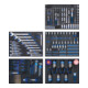 Servante d'atelier BGS 7 tiroirs, avec 354 outils-4