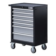 Servante d'atelier BGS 7 tiroirs, chargeable jusqu'à 25 kg, avec 263 outils