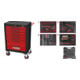 Servante d'atelier ECOline KS Tools NOIR/ROUGE avec 7 tiroirs et 515 outils d'excellente qualité