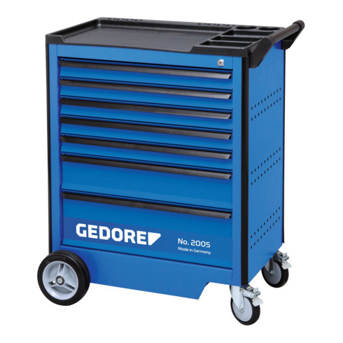 Servante d'atelier Gedore 2005-TS-147 avec un assortiment d'outils de 147 pièces