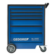 Servante d'atelier Gedore avec 6 tiroirs (l 640 x p 400 mm)-2