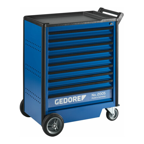 Servante d'atelier Gedore avec 9 tiroirs (l 640 x p 400 mm)
