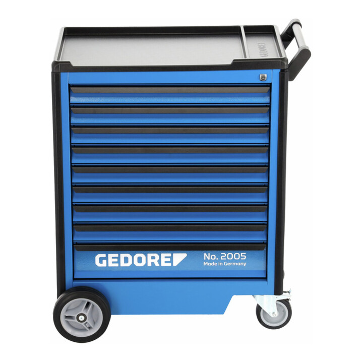 Servante d'atelier Gedore avec 9 tiroirs (l 640 x p 400 mm)
