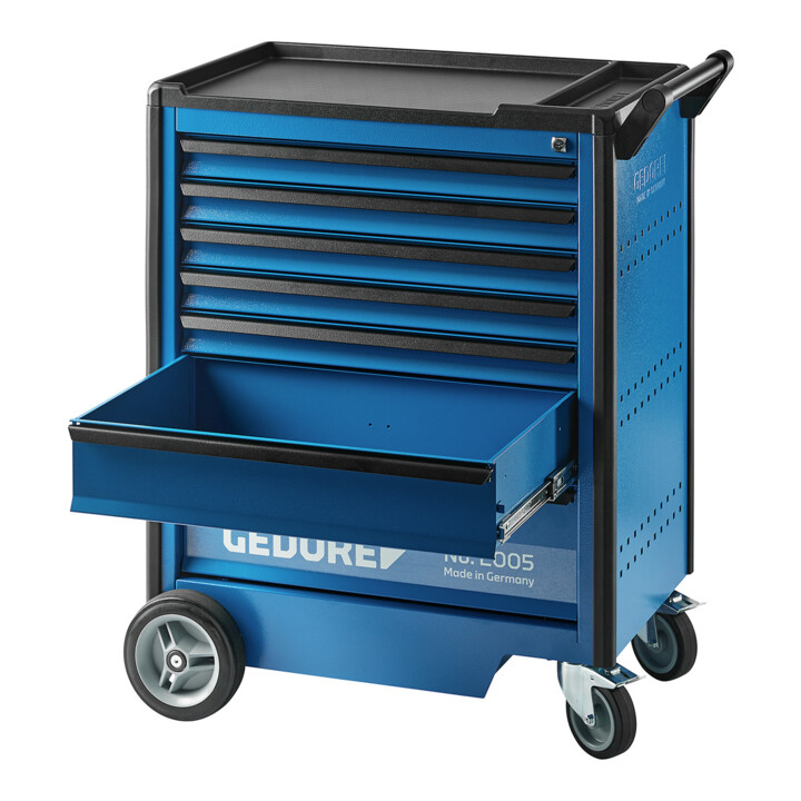 Servante d'atelier Gedore avec butées d'extraction individuelles (l 640 x p 400 mm)