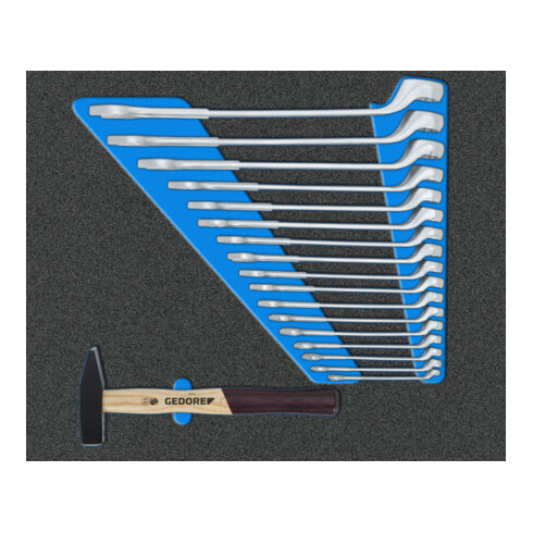 Servante d'atelier Gedore Workster avec assortiment d'outils 172 pièces