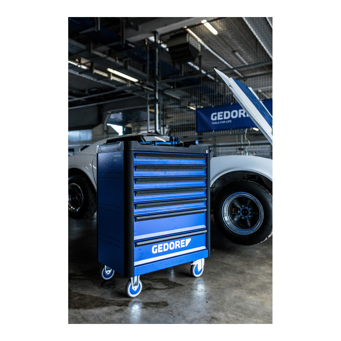 Servante d'atelier Gedore Workster Smartline avec 7 tiroirs