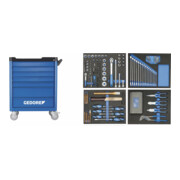 Servante d'atelier Gedore WSL-L-TS-147 avec un assortiment d'outils de 147 pièces