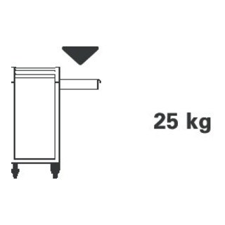 Servante d'atelier l.780xP.499xH.912mm 126-pcs. outils 8 module avec 3 tiroir ST