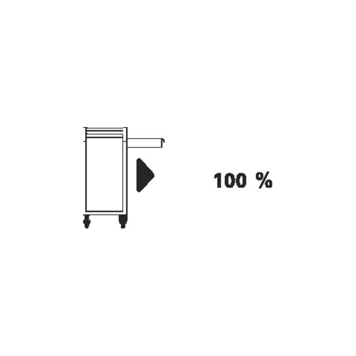 Servante d'atelier l.780xP.499xH.912mm 126-pcs. outils 8 module avec 3 tiroir ST