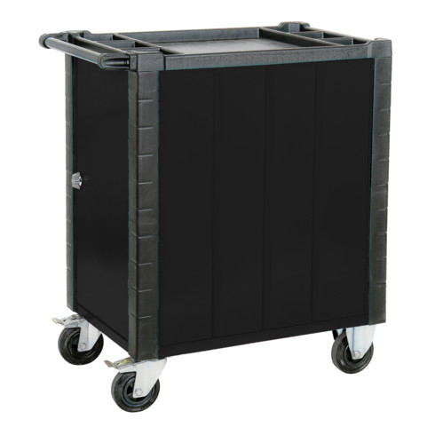 Servante d'atelier STIER avec dispositif de protection et porte latérale