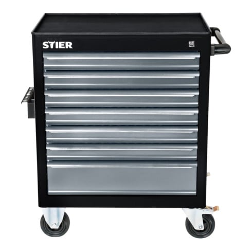 Servante d'atelier vide STIER, BLACK-Edition