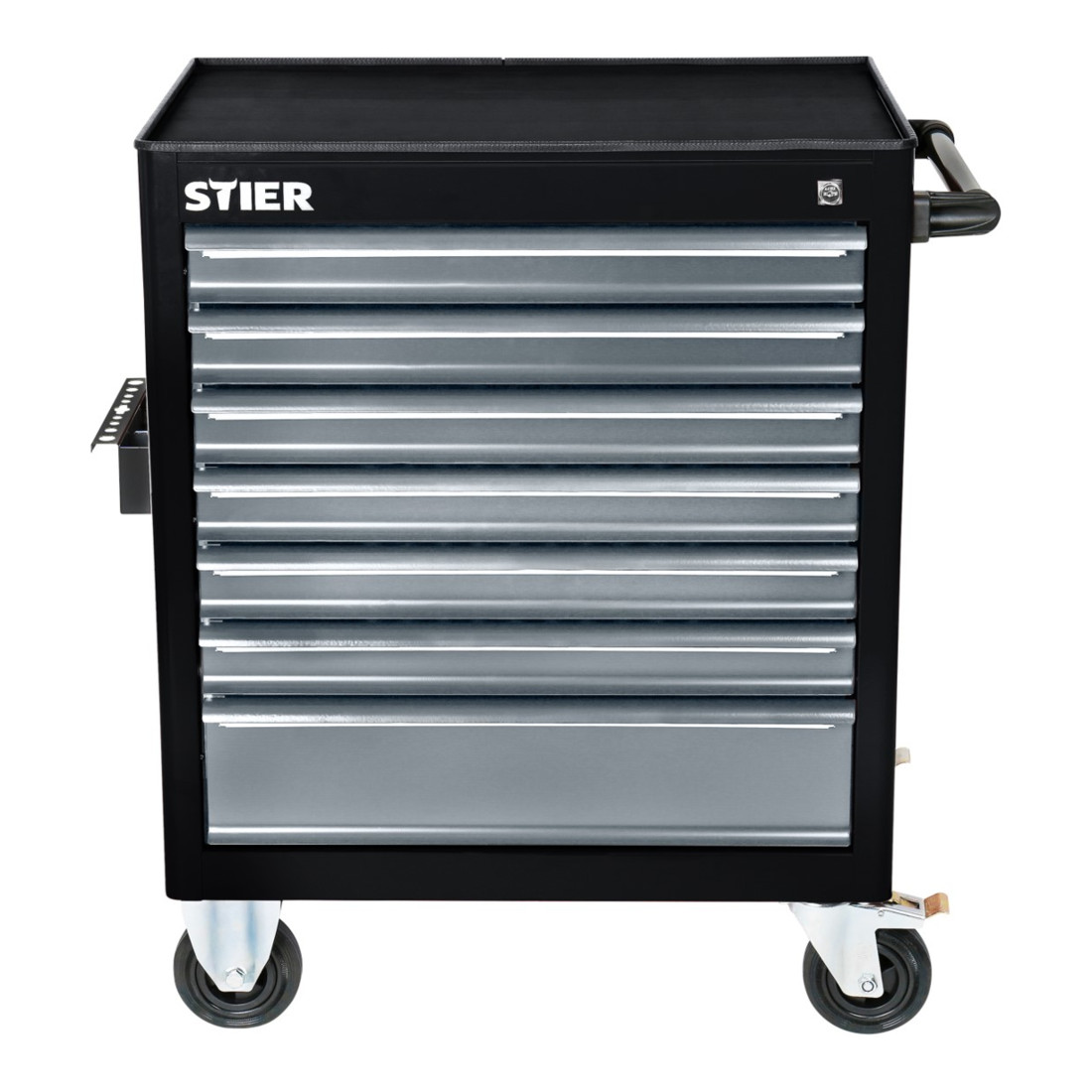 Servante d'atelier vide STIER, BLACK-Edition