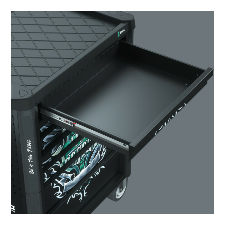 Servante d'atelier Wera 9700 Tool Rebel 1, 78 pièces