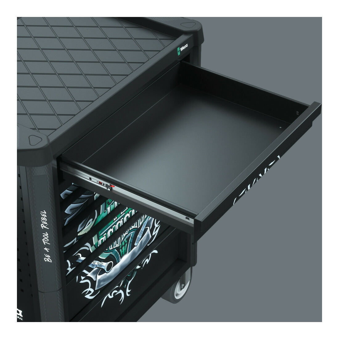 Servante d'atelier Wera 9700 Tool Rebel 1, 78 pièces