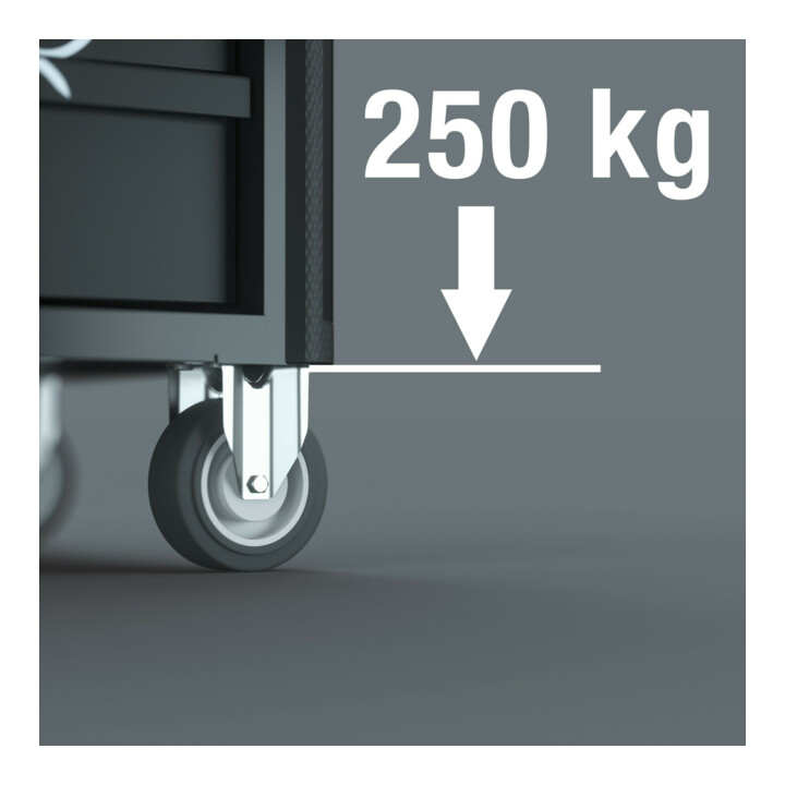 Servante d'atelier Wera 9700 Tool Rebel 1, 78 pièces