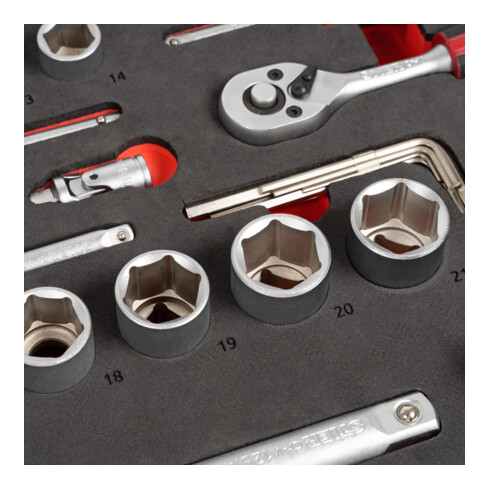 Servante d'atelierSTIER Basic+ garnie  92 pcs