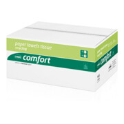 Serviette SOFT 25×23 cm 3200 feuilles pliage Z (pliage en V)