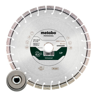 Metabo Set : 1xdisque à tronçonner diamanté, UP