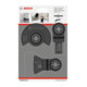 Bosch Set base per piastrelle per utensili multifunzione 3 pezzi-1