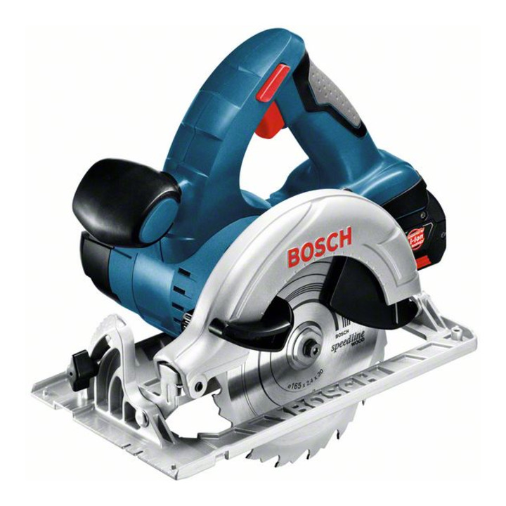 Bosch Set combinato : GSR 18V-28 + GST 18V-LI S + GWS 18-125V-LI + GKS 18 V-LI + GSA 18 V-LI C + 3 x 4,0 Ah GBA + GAL 18V-40 + borsa portautensili