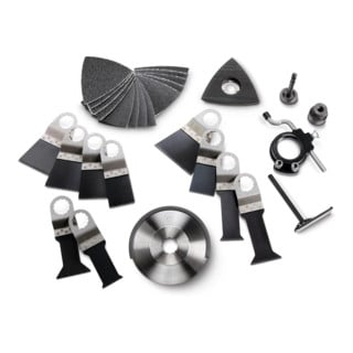 Set d'accessoires Second oeuvre bois Fein