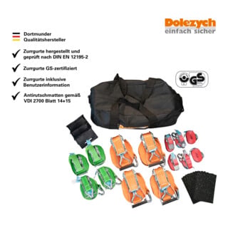 Set d'amarrage du chargement DOLEZYCH allround 26 pces